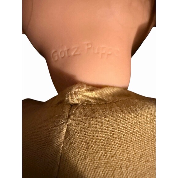 Gotz Puppe Doll 18” Exclusively for Pottery Barn Kids Cloth Body Brown Hair/Eyes - Picture 4 of 13